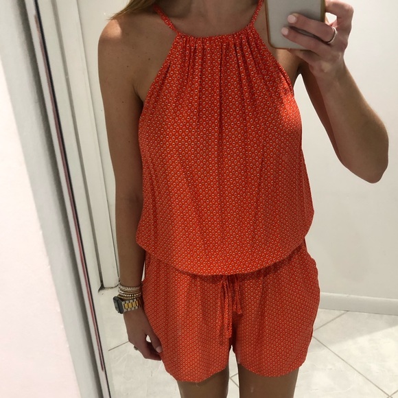 Old Navy Dresses & Skirts - Old Navy High Neck Floral Romper